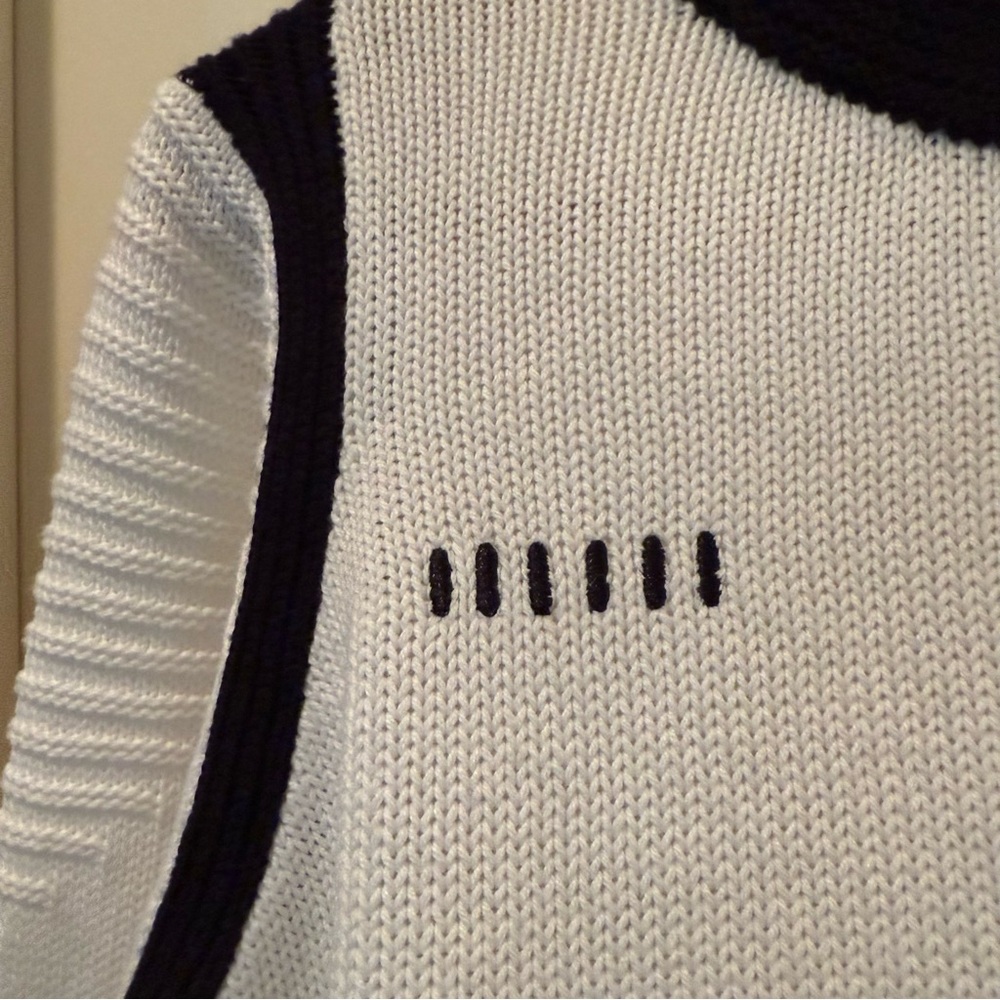 Star Wars, Storm Trooper Inspired White and Black Women’s knit Sweater - Picture 4 of 6